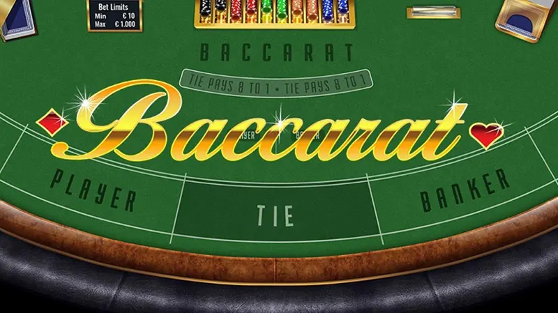 Baccarat là một trong những tựa game được yêu thích tại sảnh sòng bài SIU88